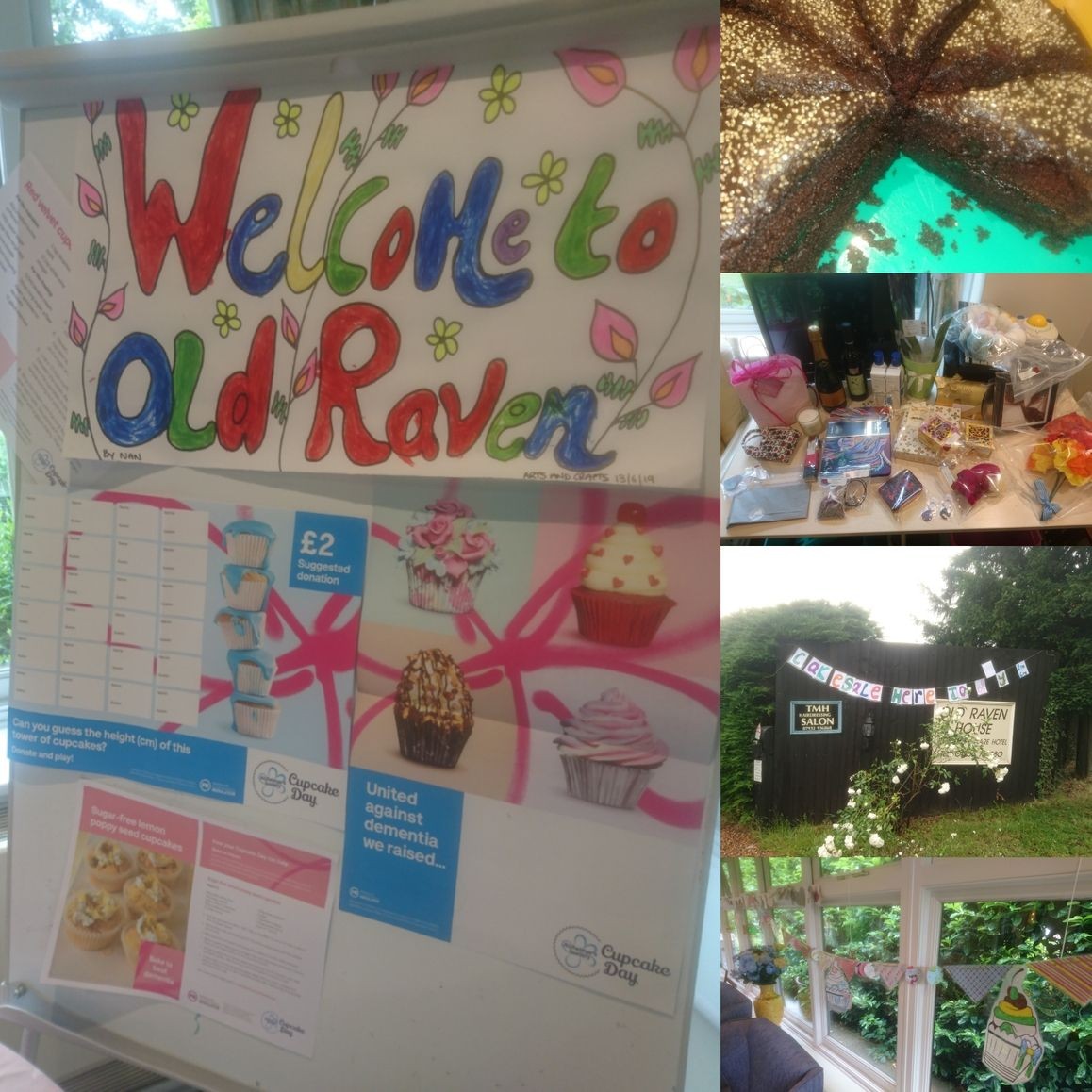 Staff and residents at Old Raven House were busy recently hosting Cupcake Day on Thursday 13th June in support of the Alzheimer’s Society. The home opened its doors to members of the public, and held a raffle and cake sale by donation in order to raise funds. A total of £110.05 was raised for the Alzheimer’s Society. Well done everyone!
